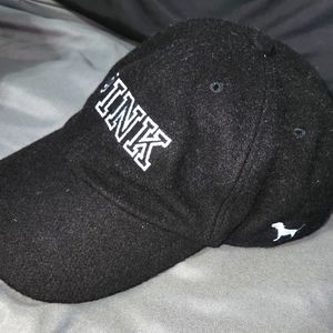 Victoria Secret's PINK black baseball cap